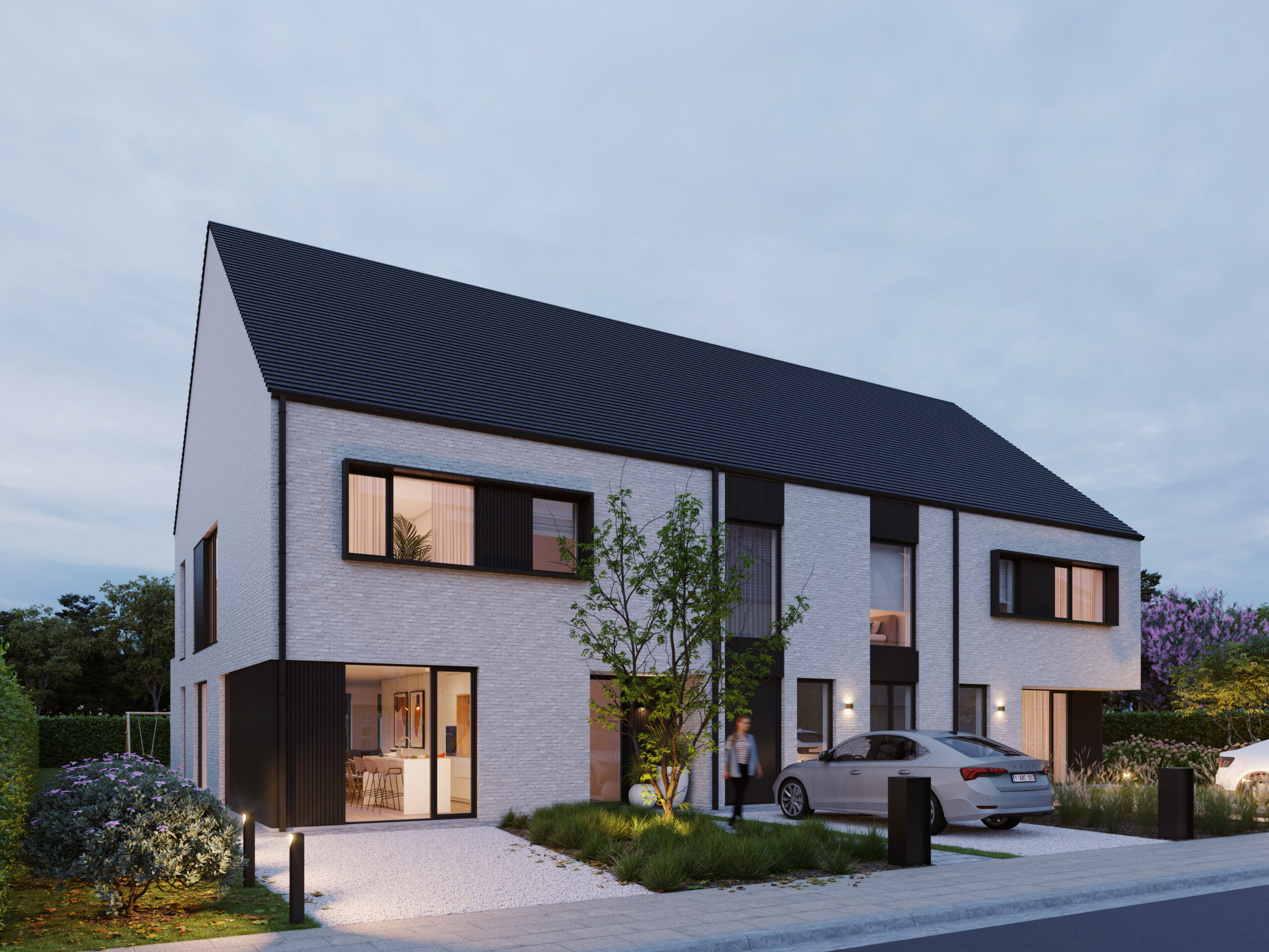 Wonen tussen Gent en Brussel: Project Bogaert vlak bij station Wichelen en Schellebelle, in een rustige groene omgeving.