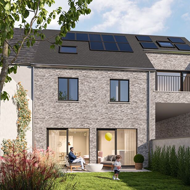 Wonen in alle rust vlak bij centrum en kust: ontdek Charles Huysstraat in Blankenberge (Uitkerke) met groenzone en wadi.