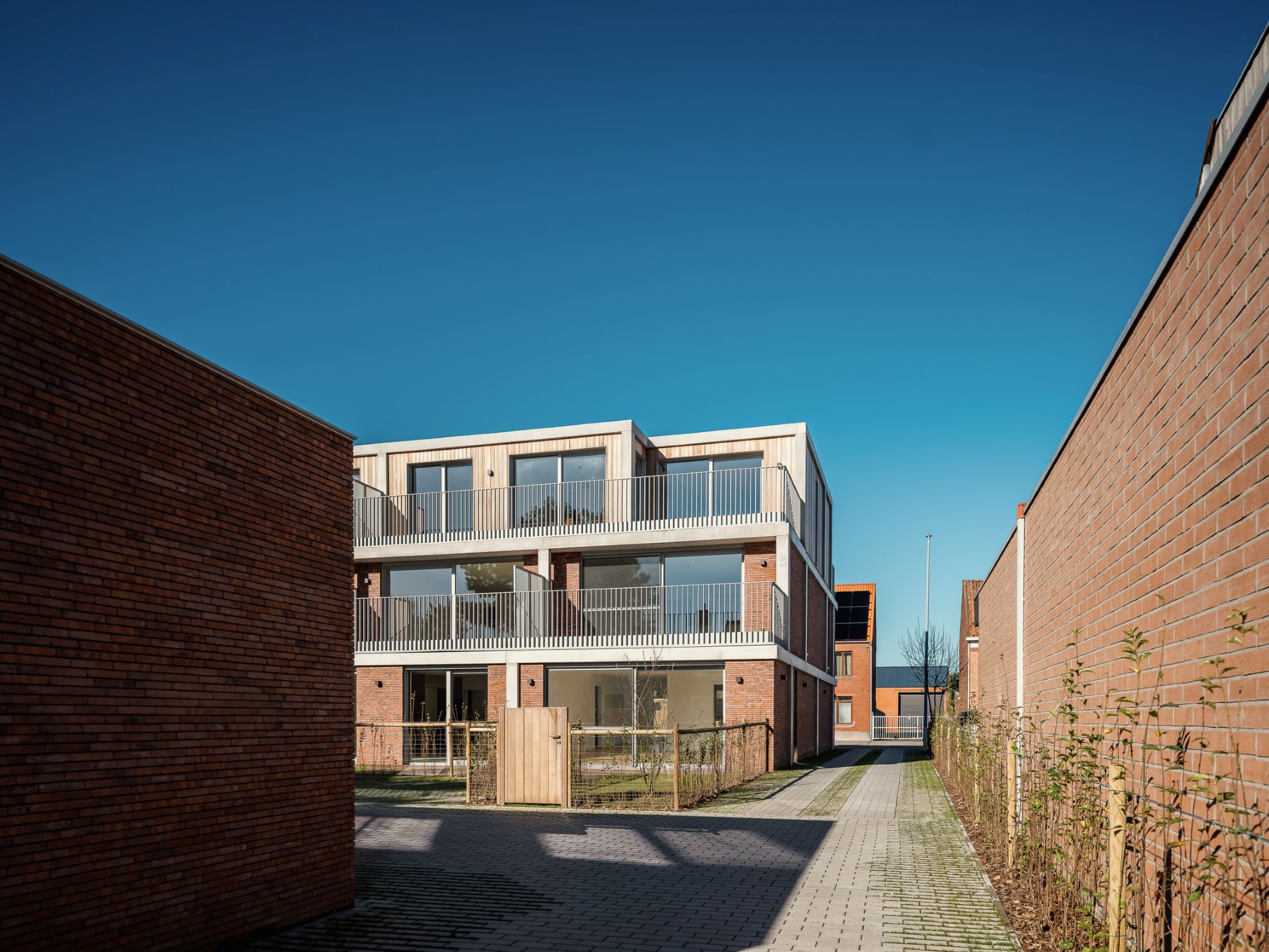 Wonen aan Churchilllaan in Waregem: terrassen, lift en parking met garages + fietsenstalling in Villa Churchill