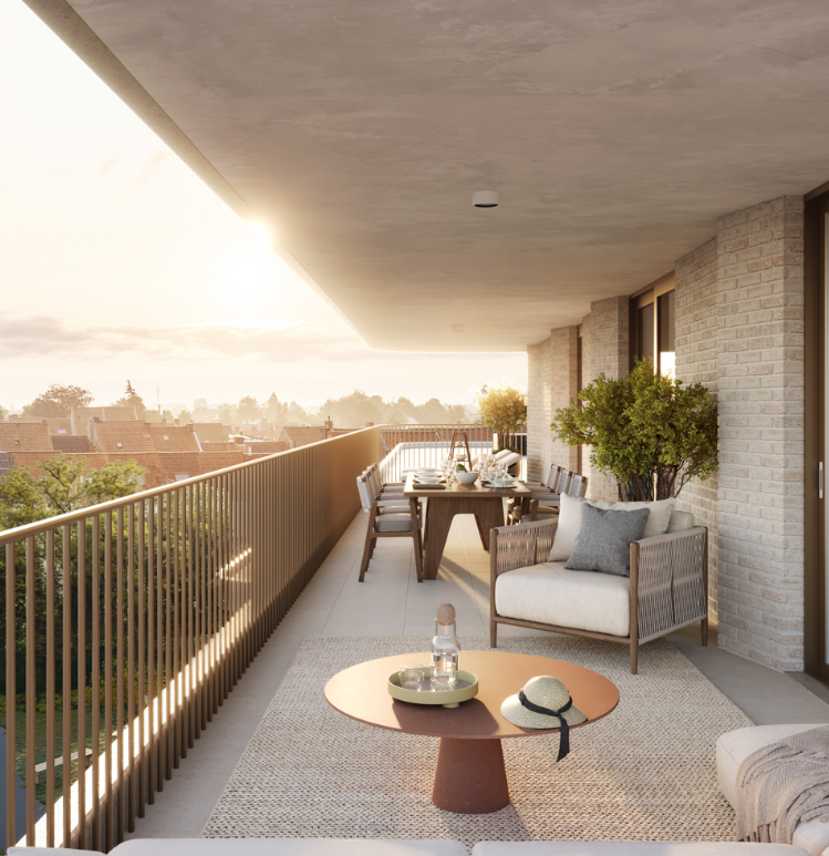 Wonen in centrum Kortrijk: waarom Cortile stadsleven combineert met rust dankzij een royale binnentuin