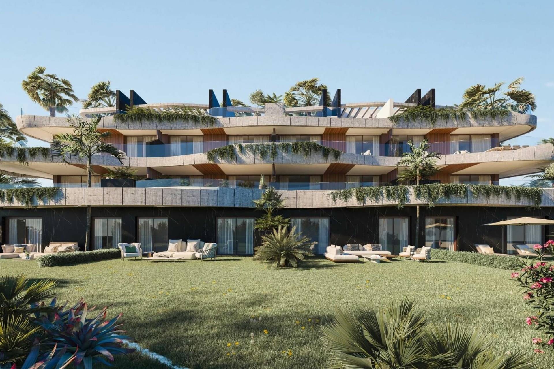 Why Americans Should Go to Marbella: Discover Zew Elviria’s Modern Duplex Apartments with Sea, Mountain, or Green Views.