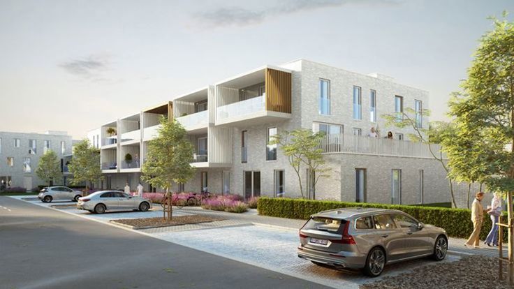 Drypikkel in Merchtem: 48 instapklare nieuwbouwappartementen met 1, 2 of 3 slaapkamers