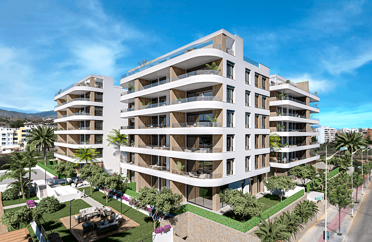 Wonen dicht bij strand en promenade in Villajoyosa: ontdek Villa Giacomina II op 30 minuten van Alicante, Spanje.