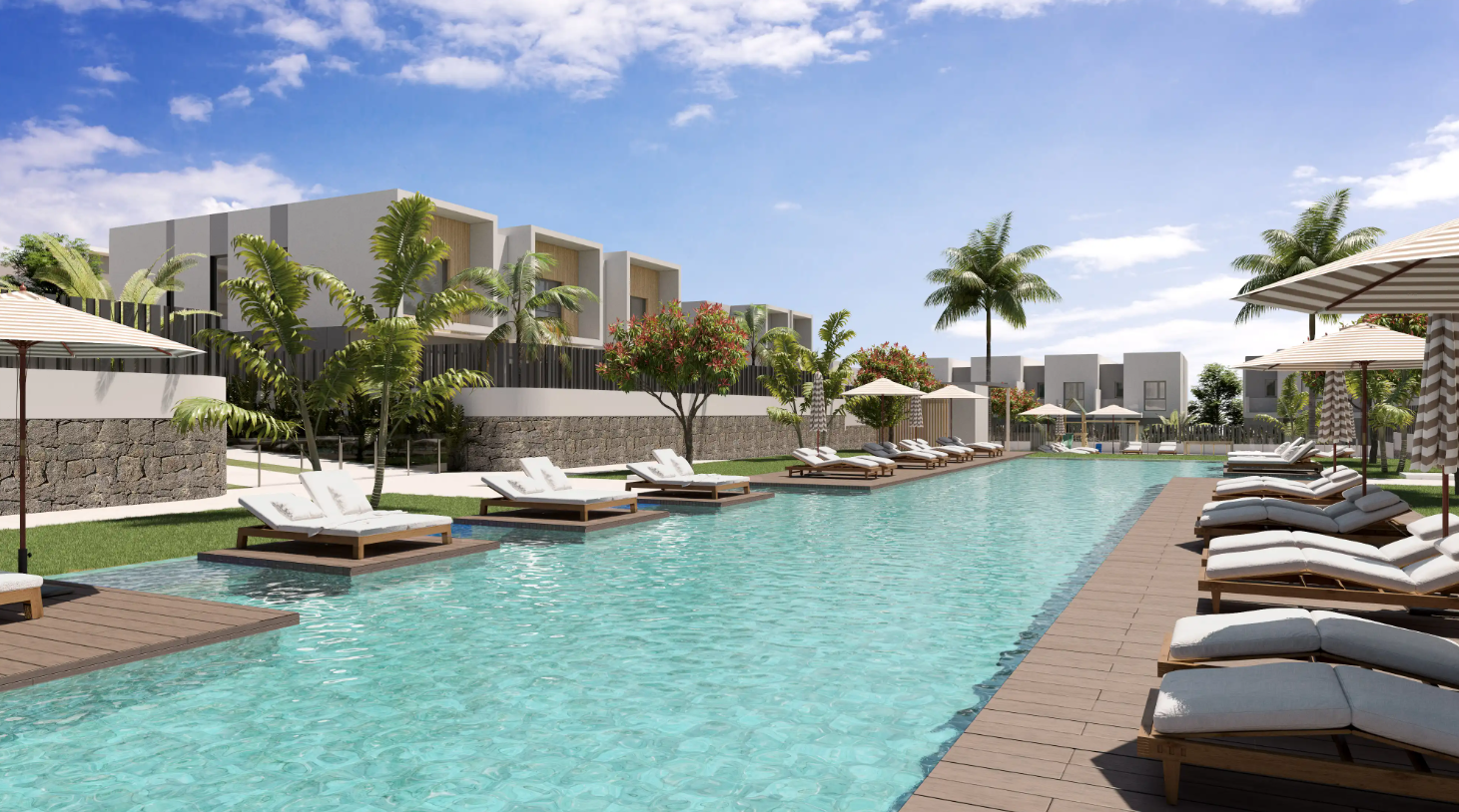 Oase Meloneras: luxe nieuwbouw vakantiewoningen (2–3 slaapkamers) in het zuiden van Gran Canaria.