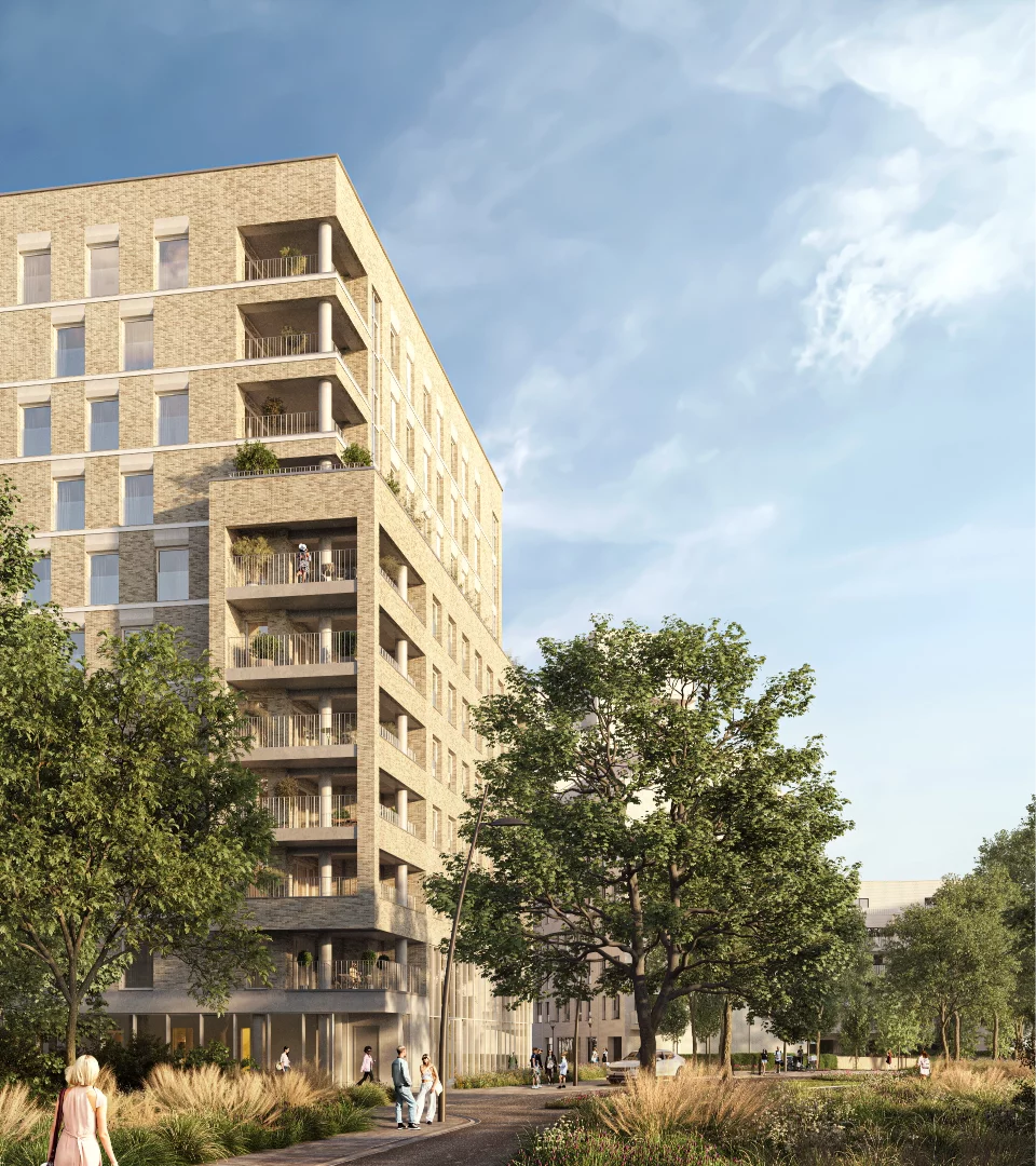 UNI in Elsene (Brussel): studentenkoten op de VUB- en ULB-campus met private flats en gedeelde ruimtes
