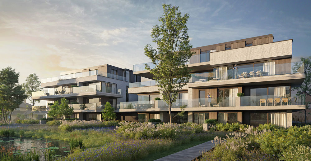 Appartement kopen in Urban Eden Roeselare: 1, 2 of 3 slaapkamers, tuinappartementen en terrasappartementen