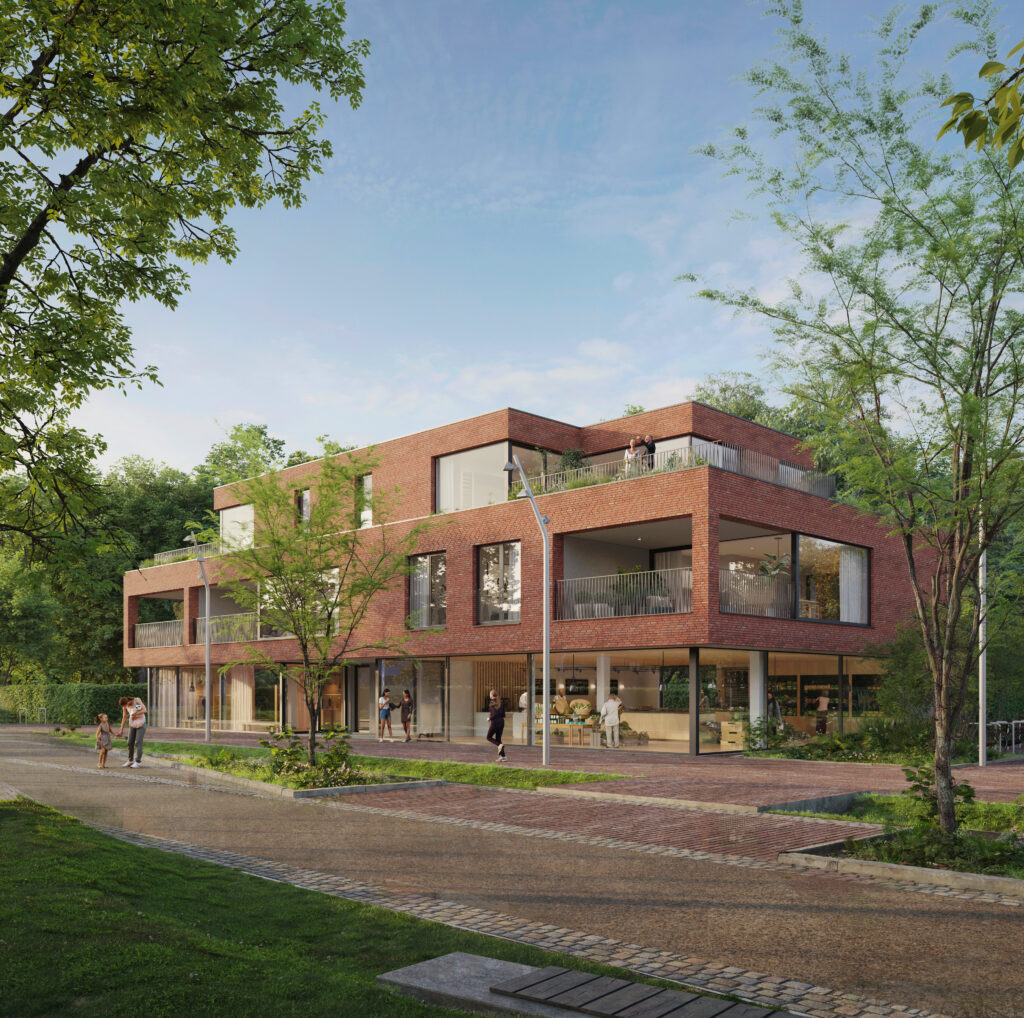 Perron 19, luxe appartementen te koop in Merelbeke, Oost-vlaanderen, Sankt