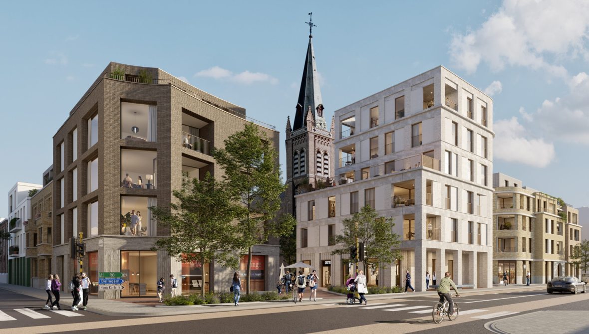 Plein Publiek, Kouture, ION, appartementen te koop in Kortrijk