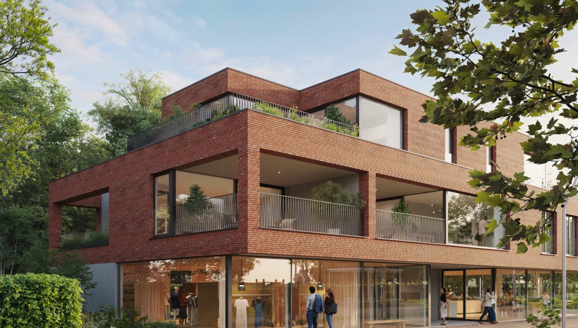 Perron 19, luxe appartementen te koop in Merelbeke, Oost-vlaanderen, Sankt