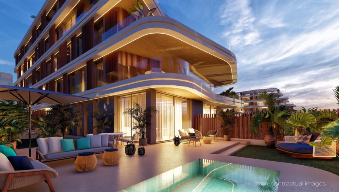 Design appartementen in Santa Eulalia, Ibiza, Spanje, Azur Living